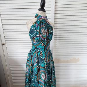 African print dress
